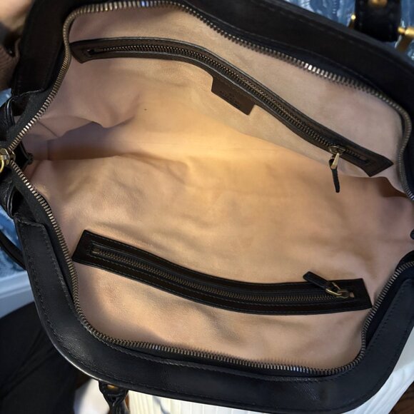 Gucci Re (Belle) Top Handle Bag Black Calf Skin - Picture 6 of 6